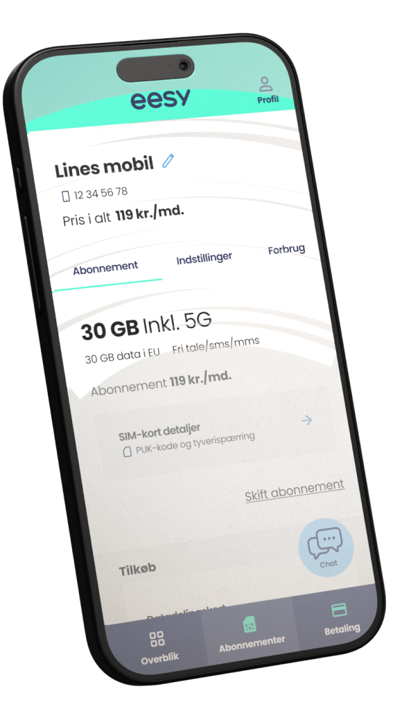 Illustration af mobil